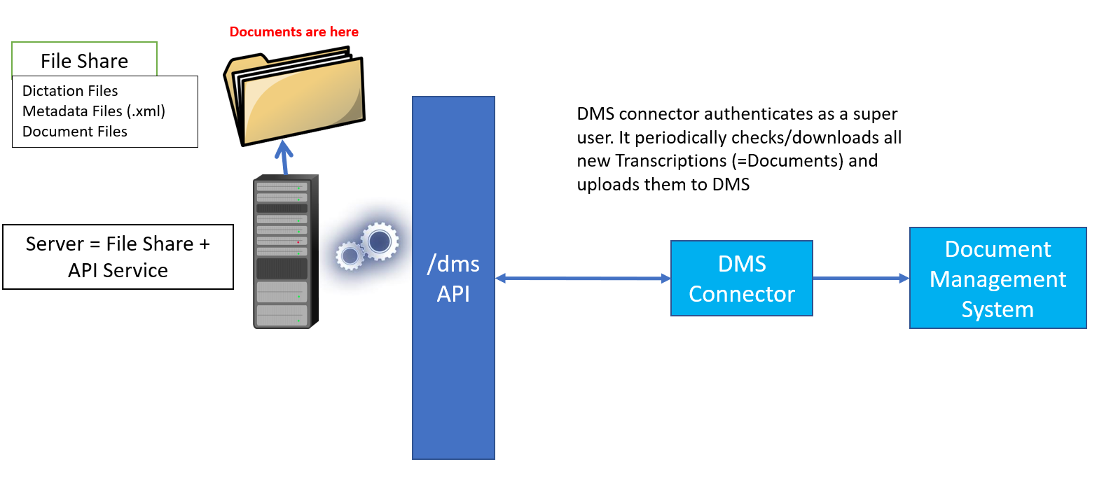 /dms workflow overview